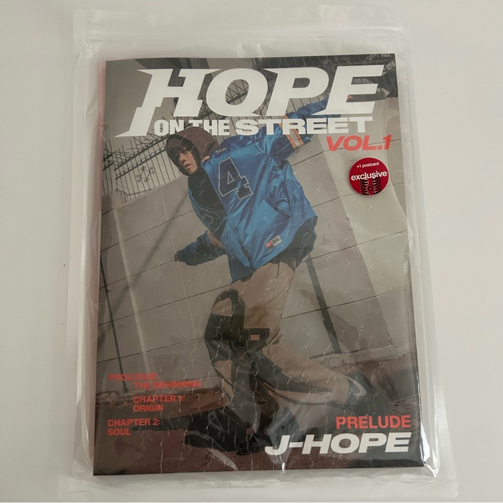 BTS J-Hope Hope on the Street Vol.1 Magazine Target Exclusive